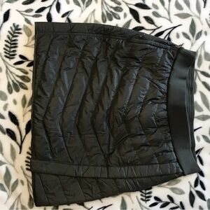 Dark Green Quilted Skirt
